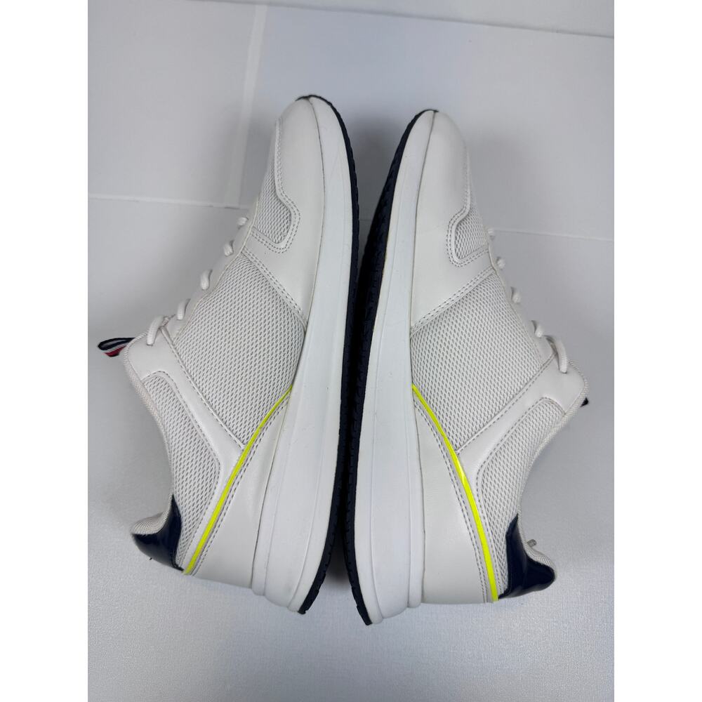 Tommy Hilfiger Womens 9M White Mesh Dad Sneakers Y2K Preppy Retro Athletic Shoes - Picture 5 of 8